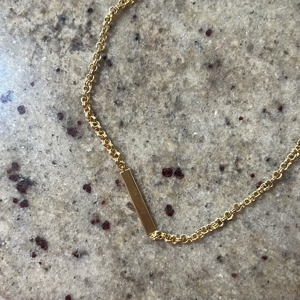 Gorjana necklace 15” long - Picture 3 of 4